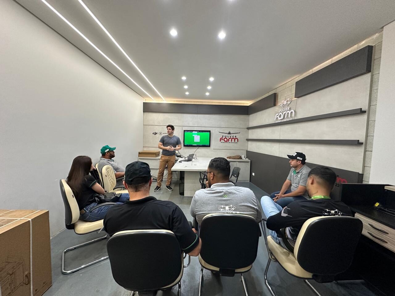 Treinamento com empresários