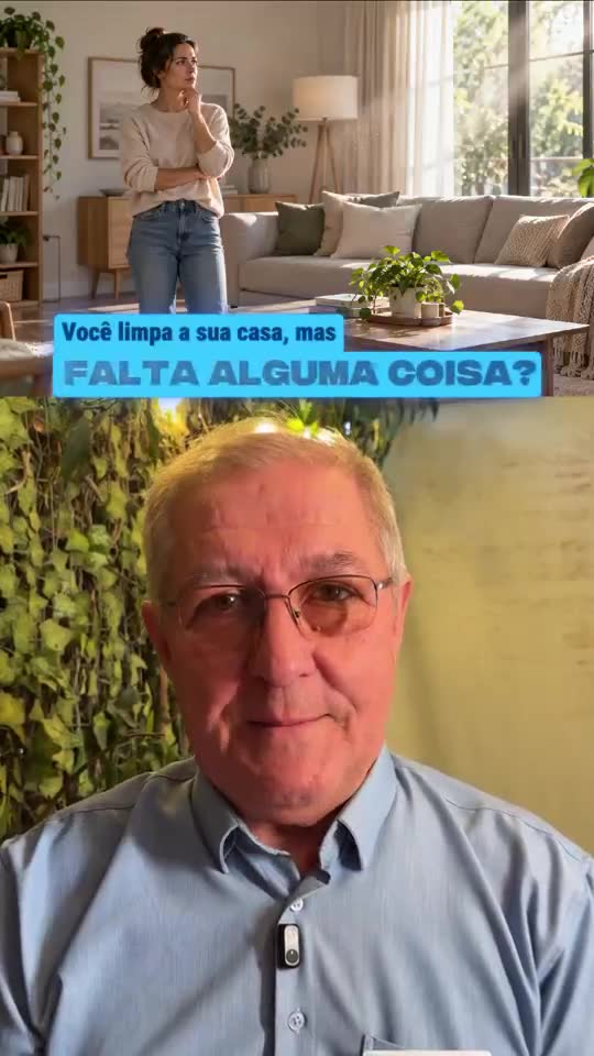 Reel sobre limpeza da casa